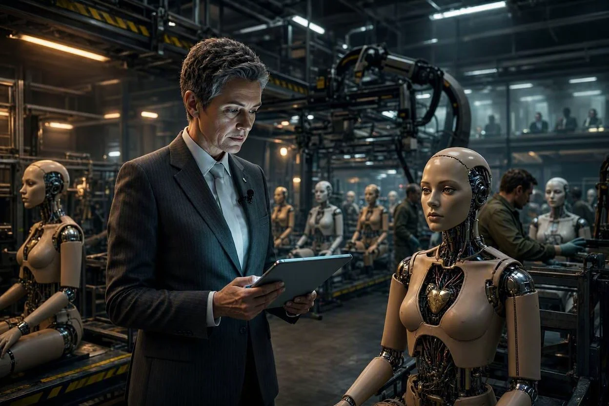AI-robot hasonmásra kicserélés